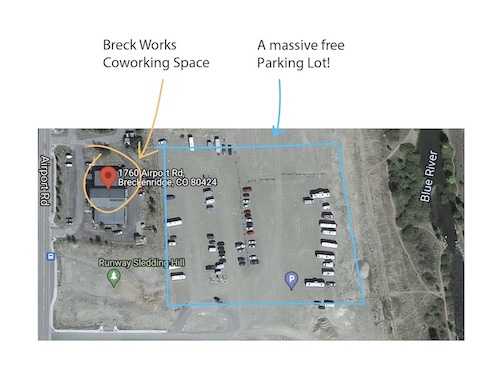 Free parking available on premises, as well as Airport Lot free parking is just around the corner. A free bus can take you to town from the Aiport Lot or a nearby bus stop.