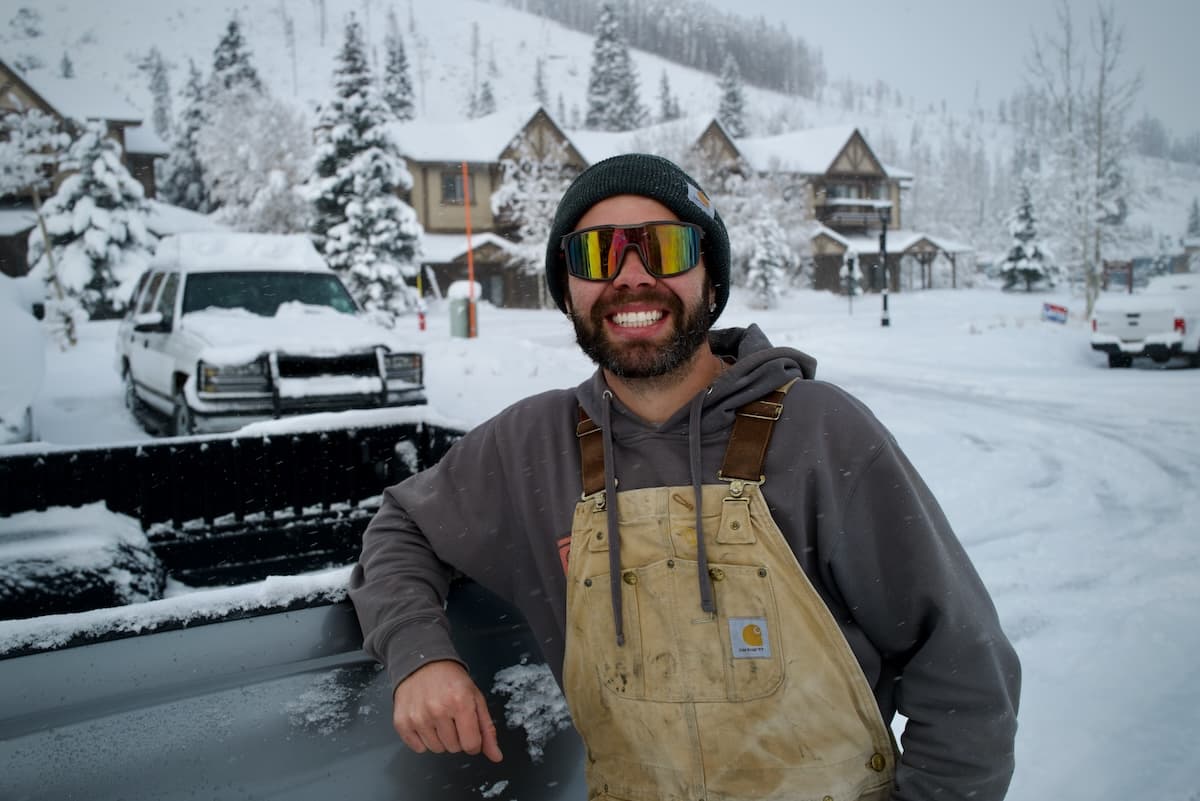 Billy, the founder of Clear Path Snow Removal.