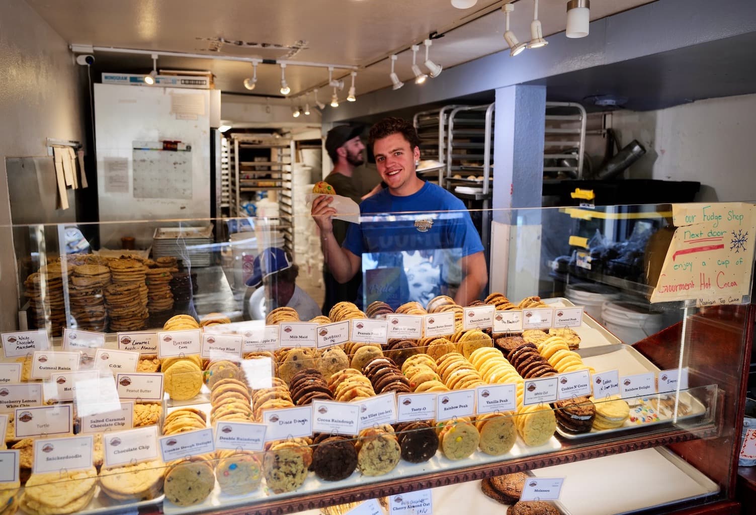 Mountain Top Cookie Shop in Breckenridge, Colorado.