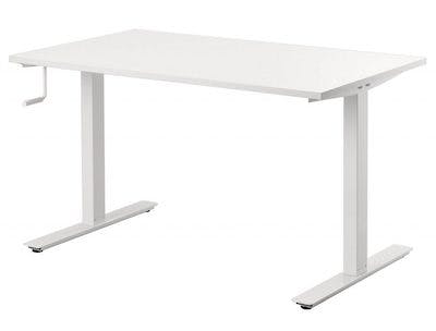 Whether you like to sit or stand while working, we have you covered. Each table is heigh adjustable to your needs.