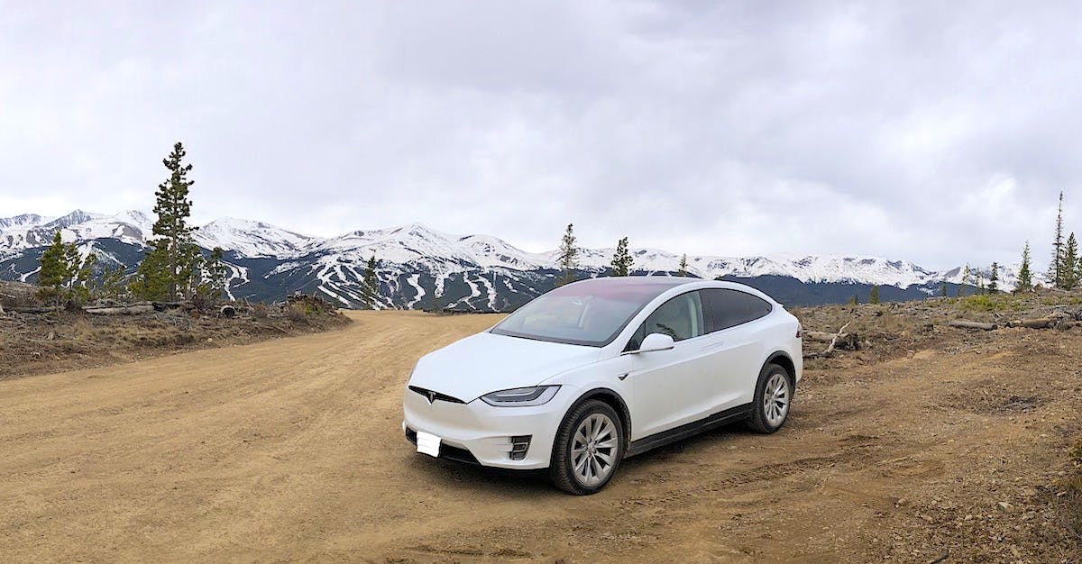 Tesla, Model X, Breckenridge, Colorado